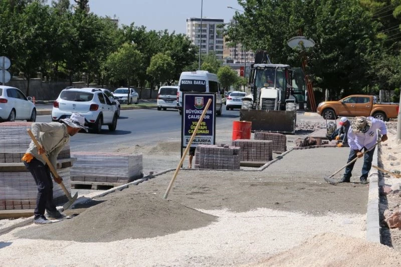 Şanlıurfa’da bulvar düzenlemesi
