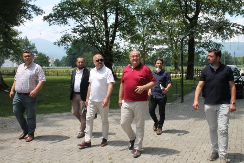 MÜSİAD Gölyaka’da turizm yatırımı yapacak alanları inceledi
