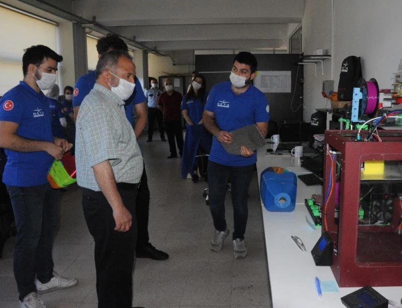 Çufalı, Üniversite Bilim Takımlarından Neta Aerospace’yi ziyaret etti
