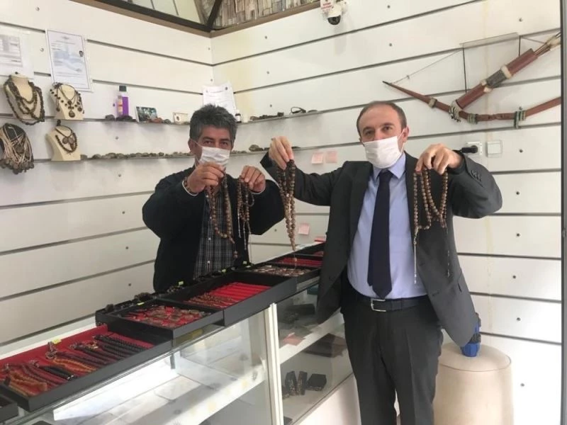 Bayburt’ta tesadüfen keşfedilen ’kehribar’ ekonomiye kazandırıldı
