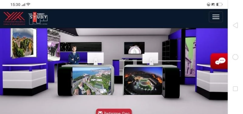 ZBEÜ Study in Turkey uluslararası fuarında
