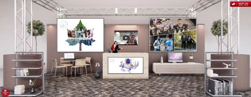 ESOGÜ ’Study in Turkey YÖK Sanal Fuarı’nda stant açtı
