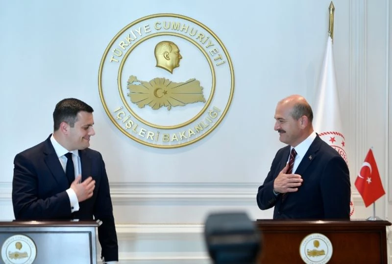 İçişleri Bakanı Soylu, Malta İçişleri Bakanı Camilleri ile bir araya geldi
