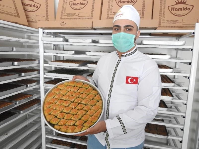 Bayram öncesinde baklavaya yoğun talep
