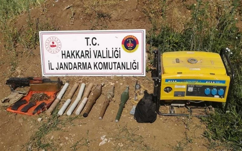 Yıldırım-2 Cilo Operasyonu’nda silah ve mühimmat ele geçirildi
