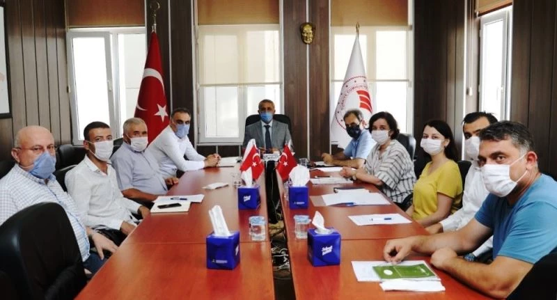 Mandalarda suni tohumlama proje toplantısı yapıldı
