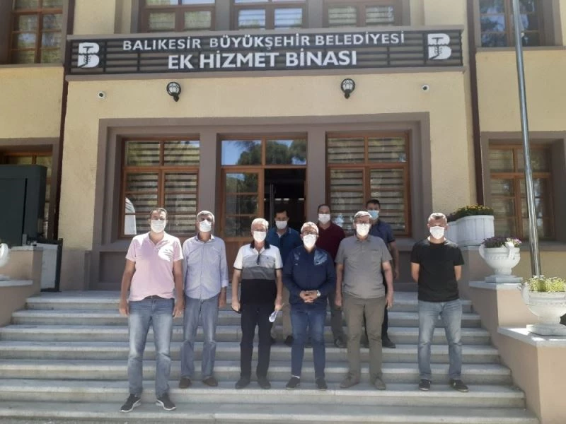 Baski Genel Müdürü Günal,  Burhaniye’de incelemelerde bulundu
