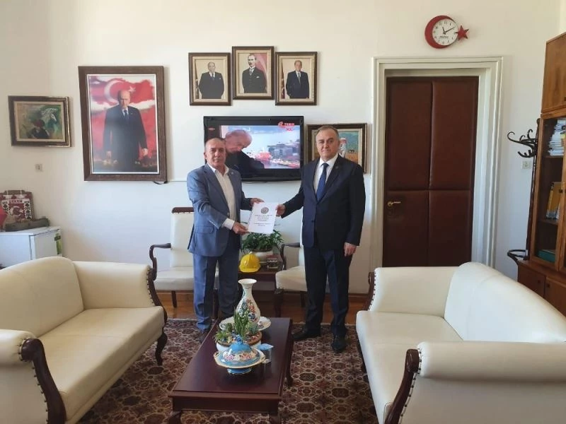 Başkan Yalvaç Salihli çiftçisi için Ankara’da
