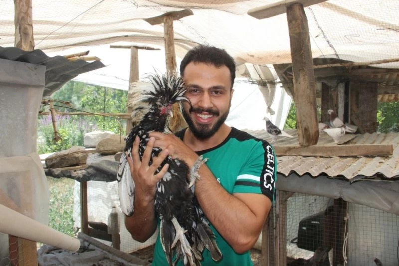 22 civcivle kümes açan genç, sosyal medya fenomeni olunca çiftlik kurdu
