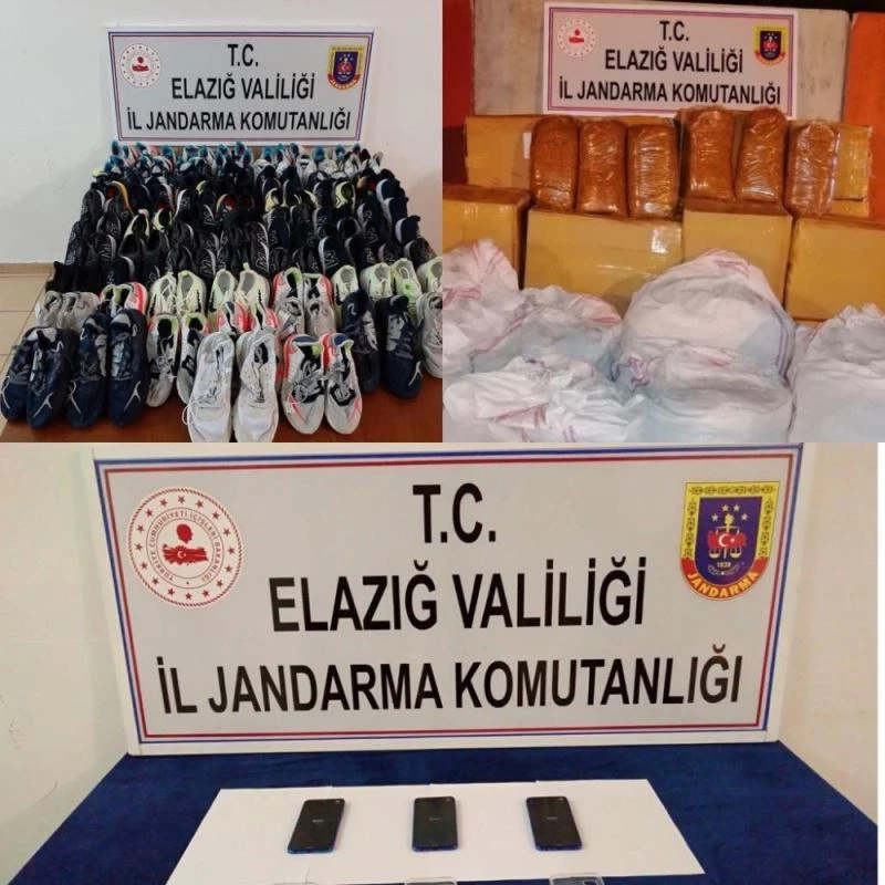 Elazığ’da kaçakçılıkla mücadele
