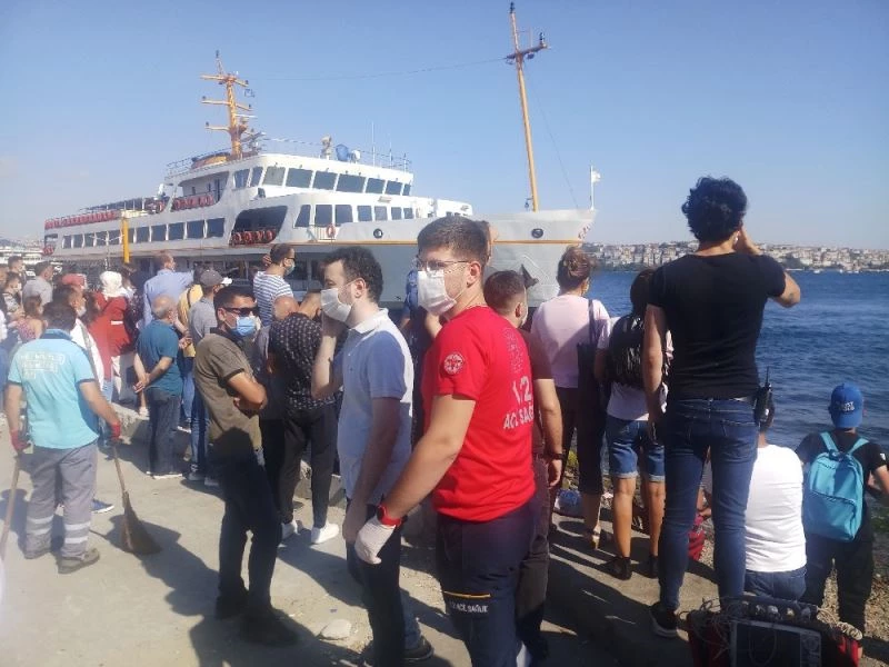 Beşiktaş’ta boğaza yüzmek için giren bir kişi boğuldu
