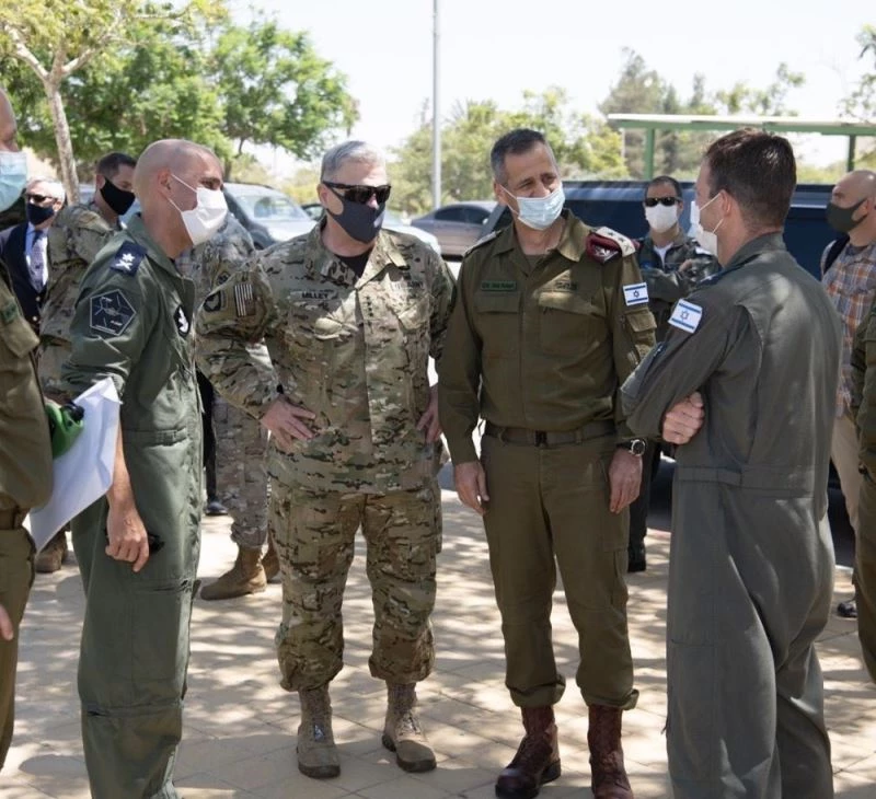 ABD Genelkurmay Başkanı General Milley’den İsrail’e ziyaret
