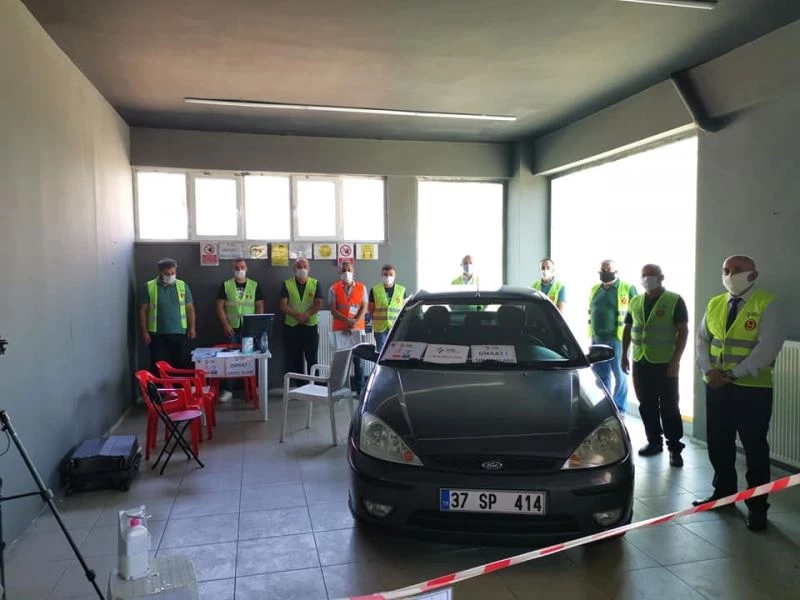 Motorlu kara taşıtı alım satım sınavı gerçekleşti
