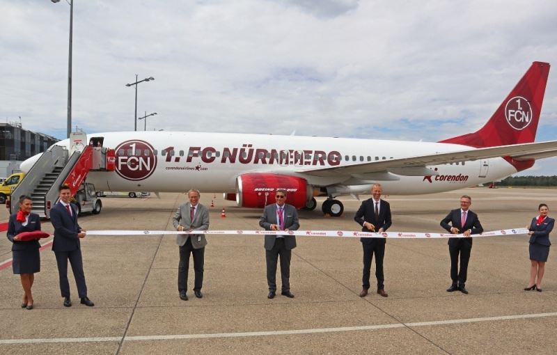 Corendon Airlines 1. FC Nürnberg ile sponsorluk anlaşması imzaladı
