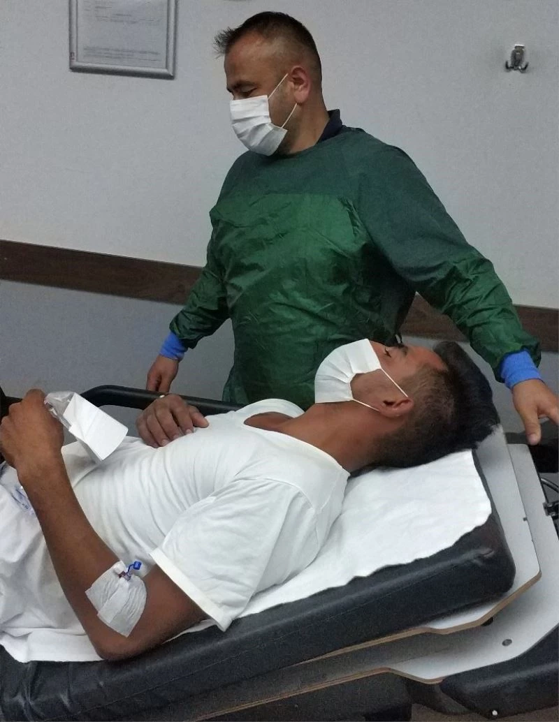 Eğitmek istediği yılkı at hastanelik etti
