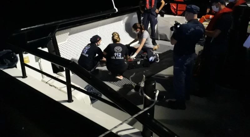 Edremit Körfezinde tekne battı: 1 ölü, 2 yaralı
