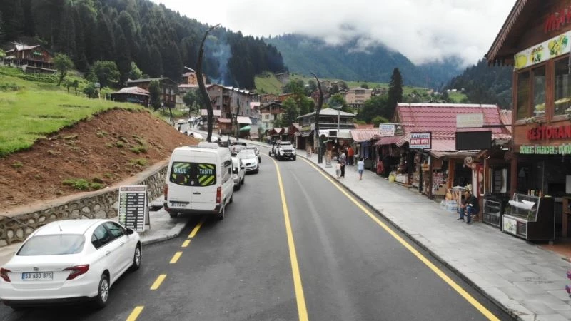 Ayder Yaylası alt yapı çalışmalarının tamamlanması ile ziyarete açıldı
