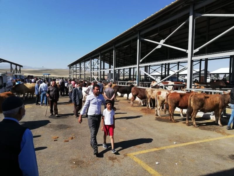 Horasan’da Kurban pazarlığında ’sopalı’ dönem
