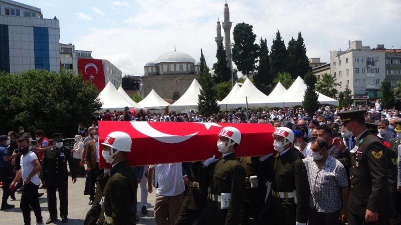 Şehit Caner Mayendağı son yolculuğuna uğurlandı
