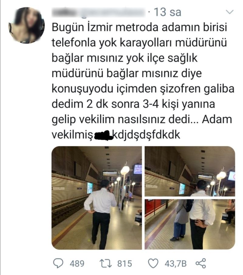 AK Parti Milletvekili Dağ’ın metrodaki fotoğrafları gündem oldu
