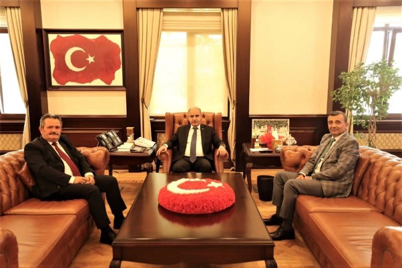 Başkan Koloğlu, Emniyet Genel Müdürünü ziyaret etti
