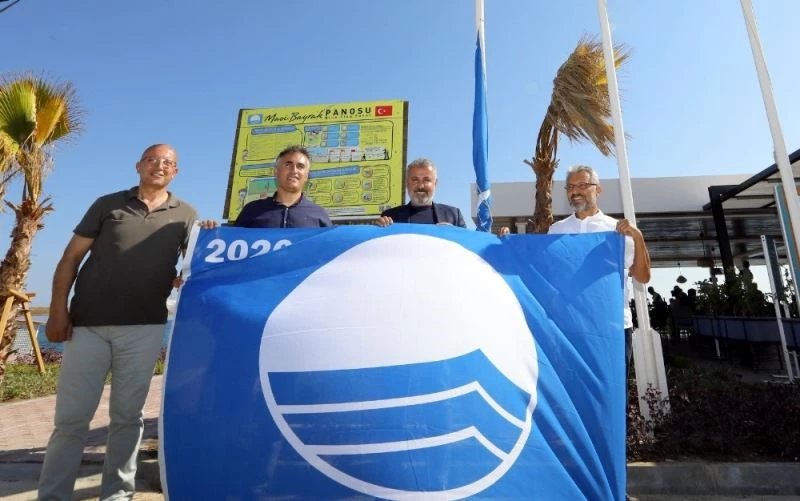 Manavgat’ın 2 plajına Mavi Bayrak ödülü verildi
