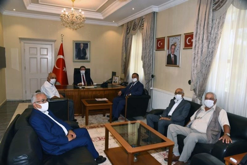 Muğla Ziraat Odalarından Vali Tavlı’yı ziyaret
