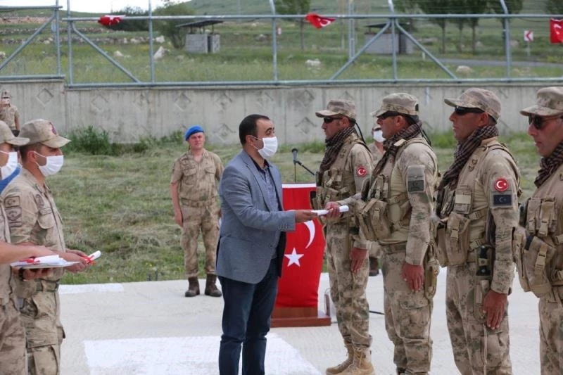 Şenkaya’da yeni korucular yemin etti
