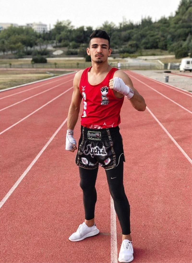 Muay Thai Avrupa Şampiyonu İzzettin Altunsöz, dünya şampiyonu olmak istiyor
