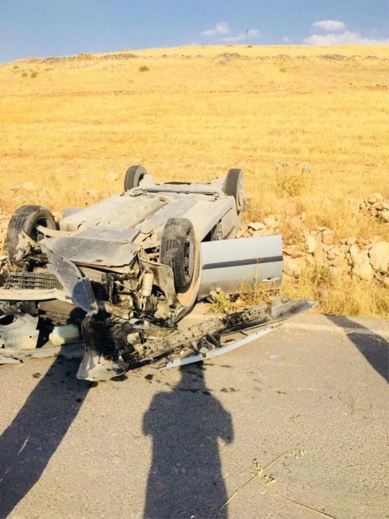 Kaza yapan akrabalarının yanına giderken kaza geçirdiler
