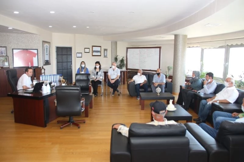 Başkan Okan Yanmaz halk ile el ele verdi yolu genişletiyor
