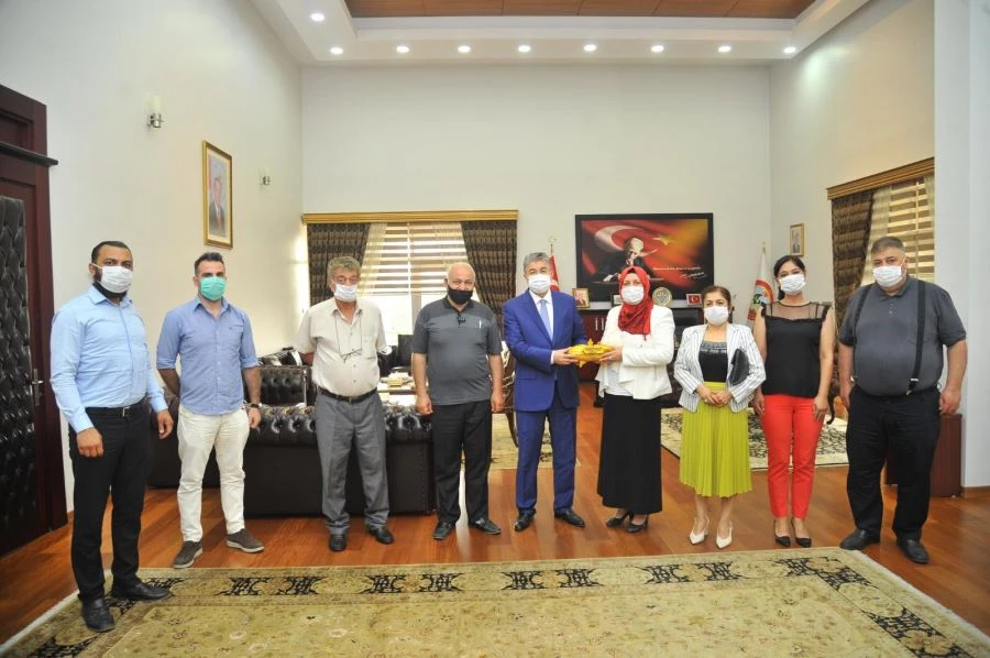 OSTADER’DEN VALİ YILMAZ’A ZİYARET