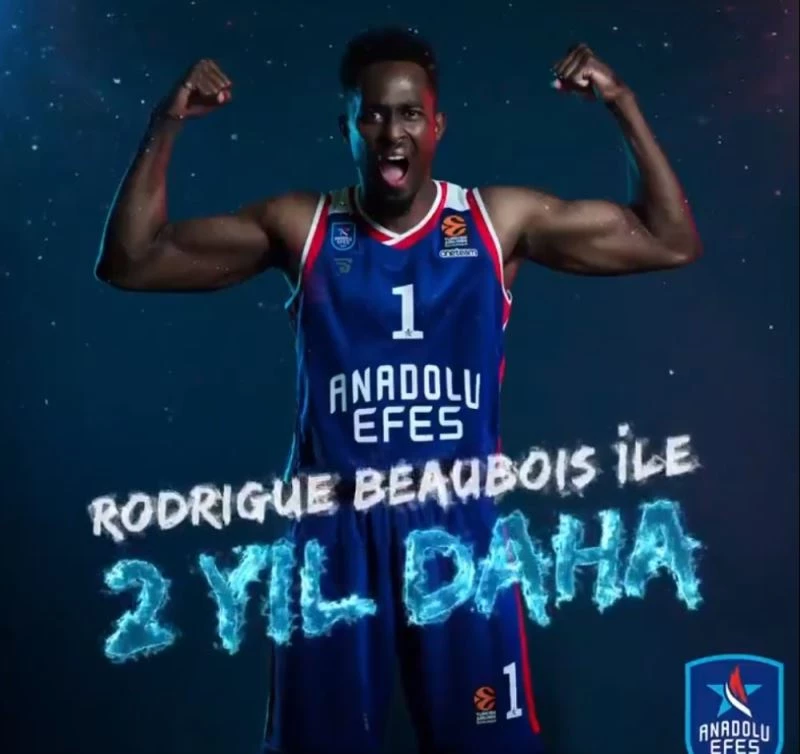 Anadolu Efes, Rodrigue Beaubois ile sözleşme yeniledi

