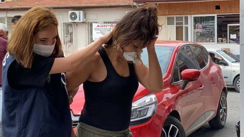 İç çamaşırından uyuşturucu çıktı
