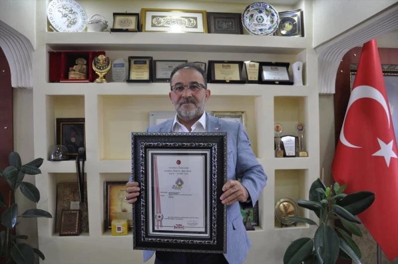 Afşin Belediyesi logosunu lavanta figürüyle tescilledi