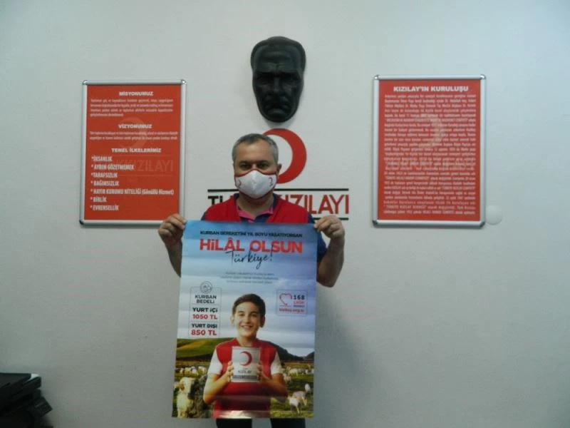 Kızılay, Lüleburgaz’da kurban vekalet bağışlarını almaya başladı

