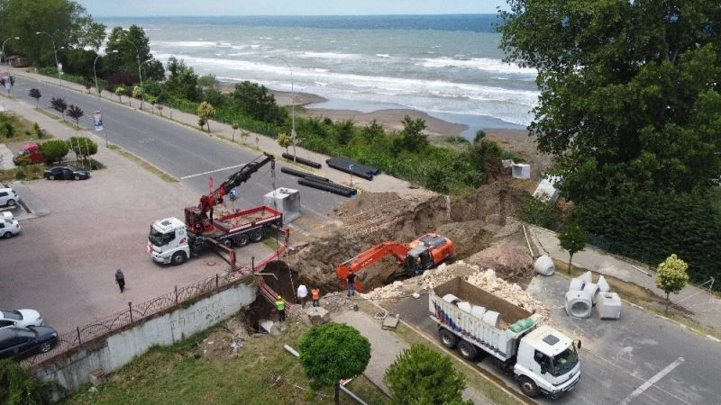 OSKİ’den Ünye’de sel ve taşkın önlemi
