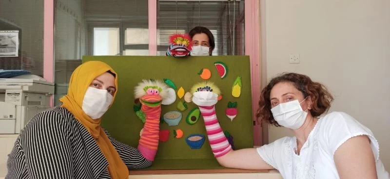 Kuklalarla çocuklara sağlıklı beslenme önerileri
