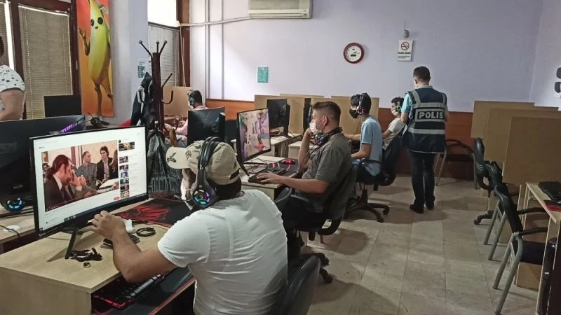 İnternet kafelere şok denetim
