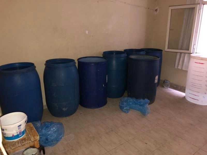 Adana’da bin 590 litre kaçak içki ele geçirildi
