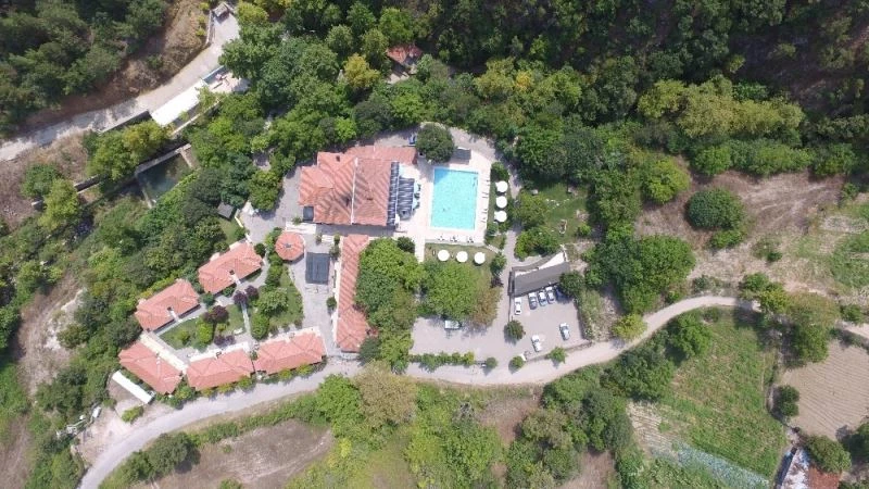 (Özel) Sındırgı’da iki ayrı kaplıca suyu tek tesiste birleşiyor
