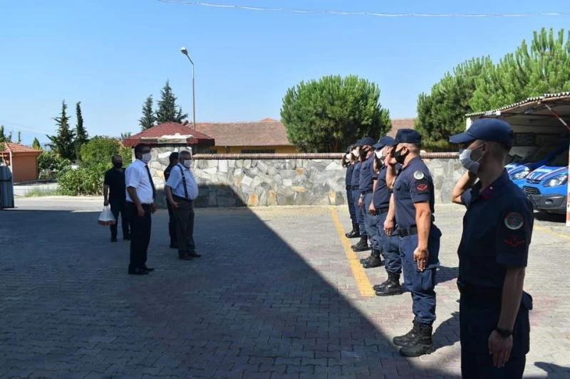 Kaymakam Soley ve Başkan İnal’dan bayram ziyareti
