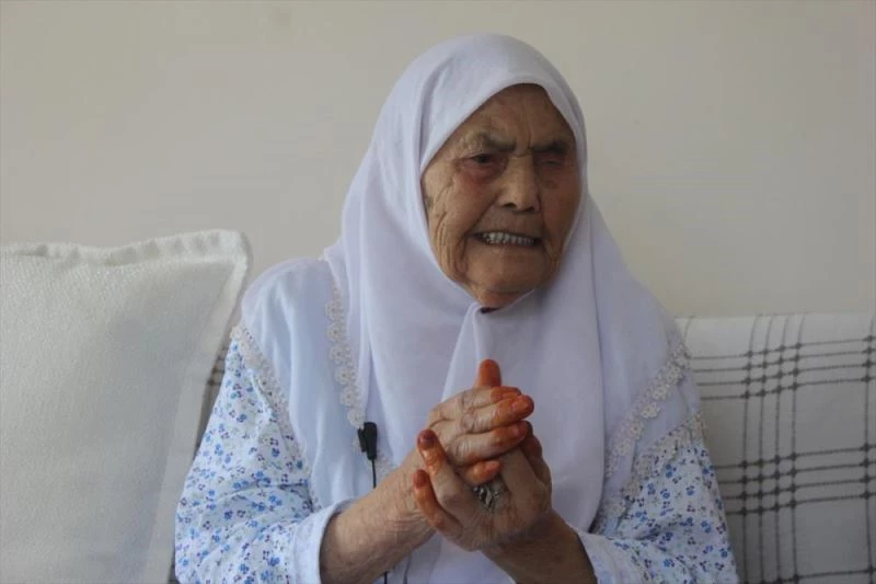 Elife nine 106 yıllık yaşamını doğal beslenmeye borçlu