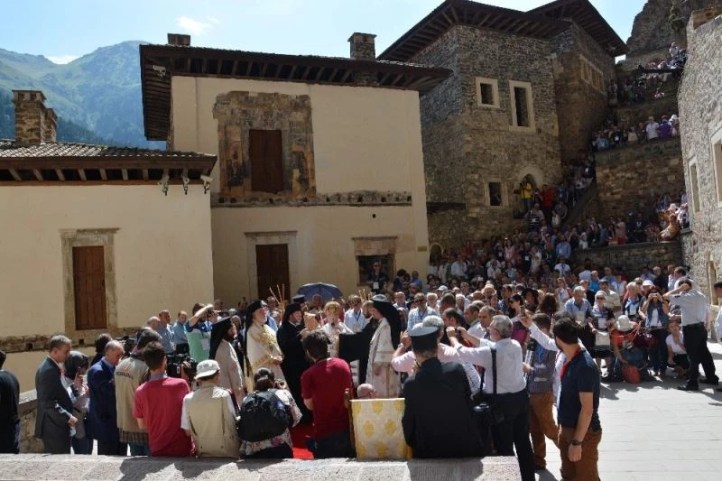 Sümela Manastırı’nda 5 yıl aradan sonra ilk ayin 15 Ağustos’ta gerçekleştirilecek
