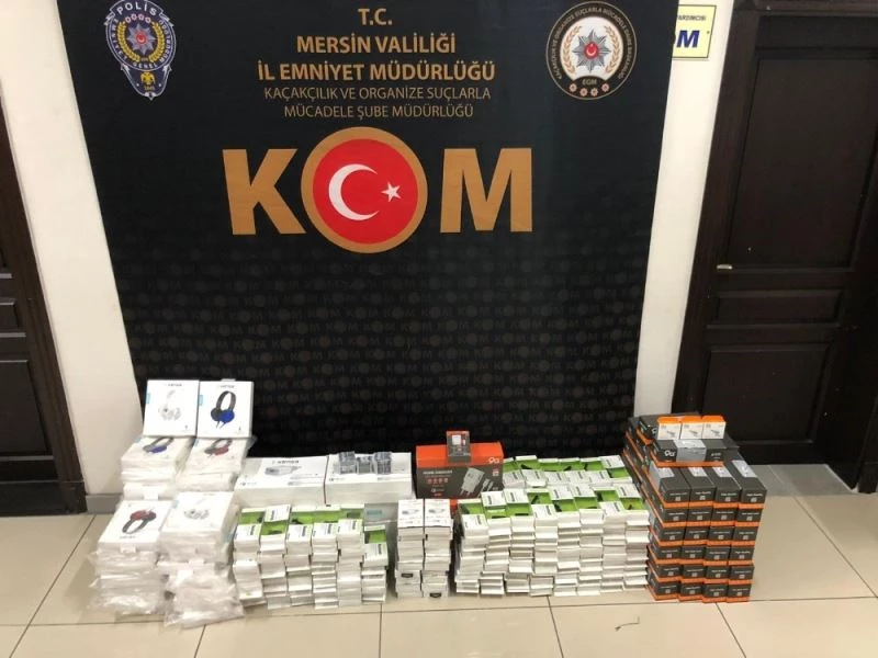 Mersin’de 975 litre sahte etil alkol ele geçirildi
