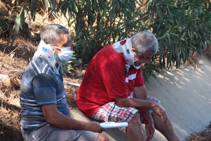 LPG yüklü tankere arkadan çarptı: 3 yaralı
