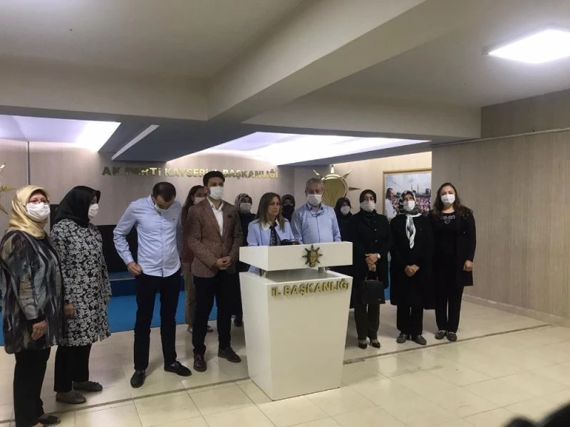 AK Parti Kadın Kollarından Dilipak’a tepki
