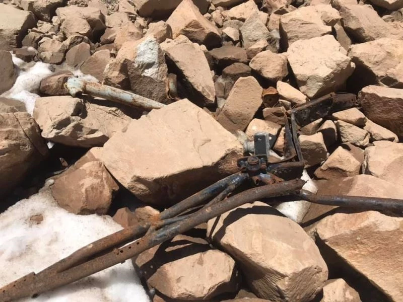 Bitlis’te düşen uçağın parçalarına 61 yıl sonra rastlandı
