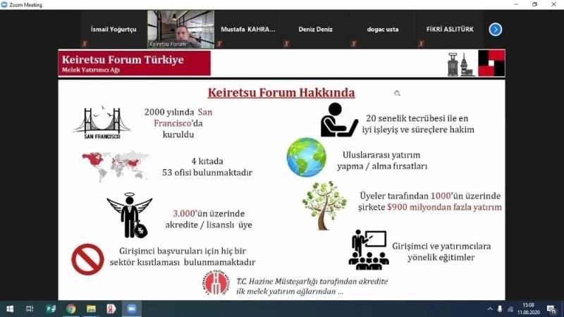Ulutek bünyesindeki firmalara melek yatırım ve işbirliği fırsatları anlatıldı
