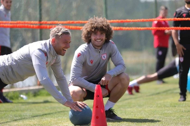 Samsunsporlu Burak Yılmaz: “Tek hedef Süper Lig”
